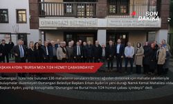 Başkan Aydın: “Bursa’mıza 7/24 hizmet çabasındayız”