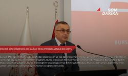Bursa’da lise öğrencileri yapay zeka programında buluştu