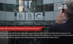 Trump, BBC'ye 5 milyar dolarlık iftira davası açtı