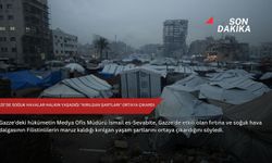 Gazze'de soğuk havalar halkın yaşadığı "kırılgan şartları" ortaya çıkardı