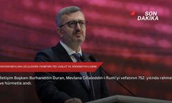 Duran'dan Mevlana Celaleddin-i Rumi'nin 752. Vuslat Yıl Dönümü paylaşımı