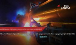 Tankerde başlayıp ormanlık alana sıçrayan yangın söndürüldü