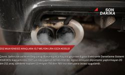 Egzoz muayenesiz araçlara 13,7 milyon lira ceza kesildi