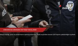 Ankara'da aranan 1107 kişi yakalandı