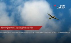 Texas açıklarında uçak düştü: 5 kişi öldü