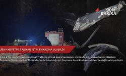 Libya heyetini taşıyan jetin enkazına ulaşıldı