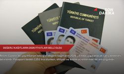 Değerli kağıtların 2026 fiyatları belli oldu