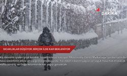 Sıcaklıklar düşüyor, birçok ilde kar bekleniyor