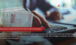 Memur maaş zammı için gözler aralık enflasyonunda