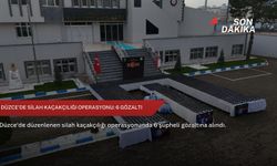 Düzce'de silah kaçakçılığı operasyonu: 6 gözaltı