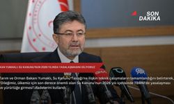 Bakan Yumaklı: Su Kanunu'nun 2026 yılında yasalaşmasını diliyoruz