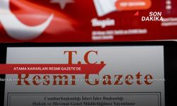 Atama kararları Resmi Gazete'de