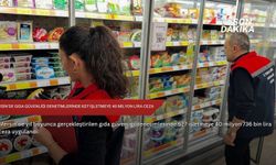 Mersin'de gıda güvenliği denetimlerinde 627 işletmeye 40 milyon lira ceza