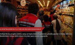 Gıda denetimlerinde bu yıl 2,7 milyar lira para cezası kesildi