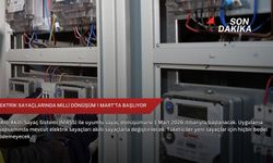 Elektrik sayaçlarında milli dönüşüm 1 Mart'ta başlıyor
