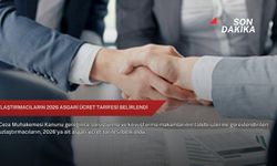 Uzlaştırmacıların 2026 asgari ücret tarifesi belirlendi