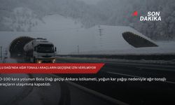 Bolu Dağı'nda ağır tonajlı araçların geçişine izin verilmiyor