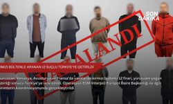 Kırmızı bültenle aranan 12 suçlu Türkiye’ye getirildi