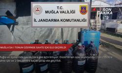 Muğla'da 1 tonun üzerinde sahte içki ele geçirildi
