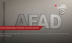 AFAD 473 sözleşmeli personel istihdam edecek