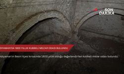 Adıyaman'da 1800 yıllık kubbeli mezar odası bulundu