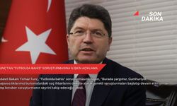 Tunç'tan "Futbolda bahis" soruşturmasına ilişkin açıklama