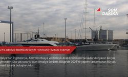 Bu yıl denize indirilen 60 yat "Antalya" imzası taşıyor