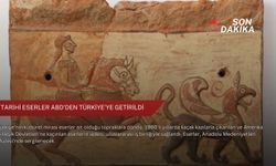 Tarihi eserler ABD'den Türkiye'ye getirildi