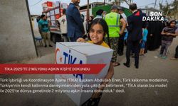 TİKA 2025'te 2 milyonu aşkın kişiye dokundu