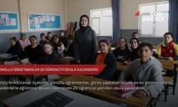 Gönüllü öğretmenler 20 öğrenciyi okula kazandırdı