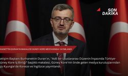Burhanettin Duran'ın makalesi Güney Kore medyasında yayımlandı