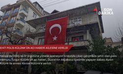 Şehit polis Külünk'ün acı haberi ailesine verildi