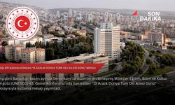 Dışişleri Bakanlığından '15 Aralık Dünya Türk Dili Ailesi Günü' mesajı