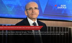 Şimşek: Öncü göstergeler üretimin ılımlı artışına işaret ediyor