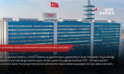 TRT: Soykırımcı İsrail'in Eurovision'a katılması kabul edilemez