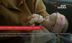 Aralık ayı doğum yardımları hesaplara yatırıldı