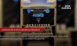 Kapıkule'de 31 kilo kokain ele geçirildi