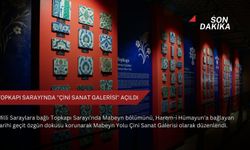 Topkapı Sarayı'nda "Çini Sanat Galerisi" açıldı