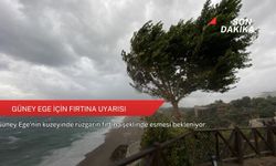 Güney Ege için fırtına uyarısı