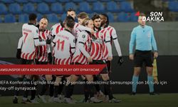 Samsunspor UEFA Konferans Ligi'nde play-off oynayacak