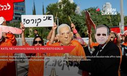 Katil Netanyahu İsrail'de protesto edildi
