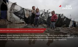 Yardım kısıtlamalarını kaldırması için 10 ülke İsrail'e çağrıda bulundu