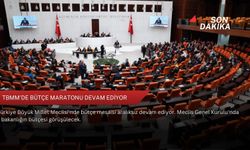 TBMM'de bütçe maratonu devam ediyor
