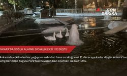 Ankara’da soğuk alarmı: Sıcaklık eksi 11’e düştü