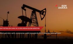 Brent petrolün varili 61,13 dolardan işlem görüyor