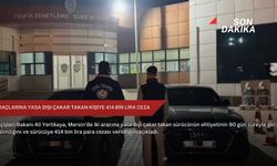 Araçlarına yasa dışı çakar takan kişiye 414 bin lira ceza