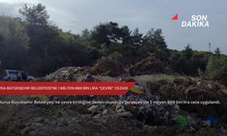 Bursa Büyükşehir Belediyesi’ne 1 milyon 869 bin lira "çevre" cezası