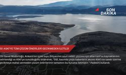 DSİ: ASKİ’ye tüm çözüm önerileri gecikmeden iletildi
