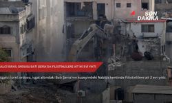 İşgalci İsrail ordusu Batı Şeria'da Filistinlilere ait iki evi yıktı