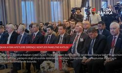 Başkan Aydın Afetlere Dirençli Kentler Paneli’ne katıldı